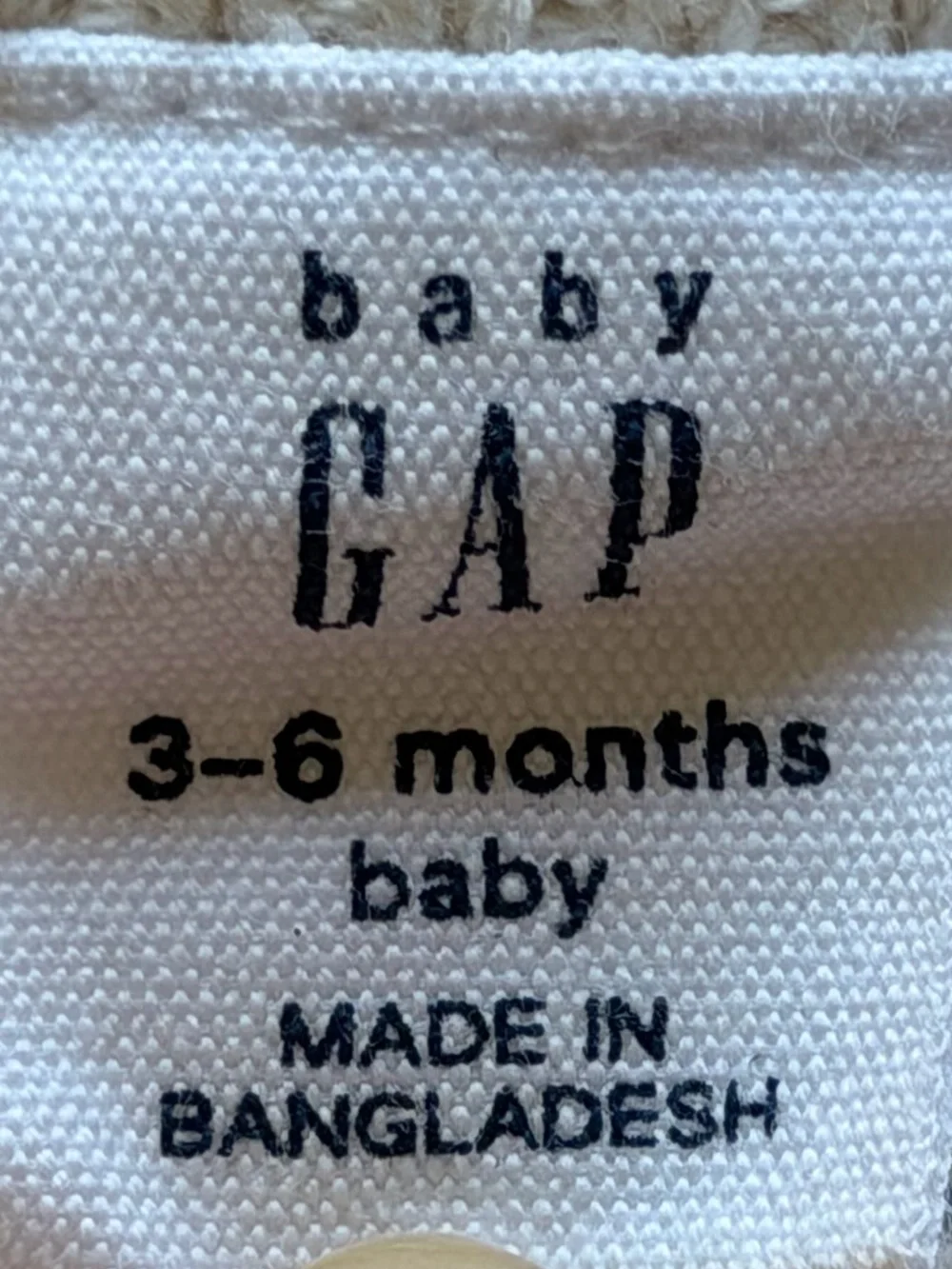 GAP Baby Cream Baby Cardigan with Pink & Blue Floral Embroidery